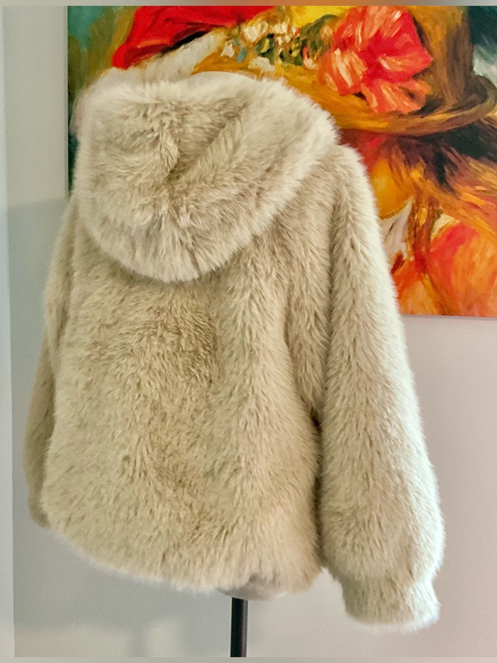 Free People Faux Fur Pullover